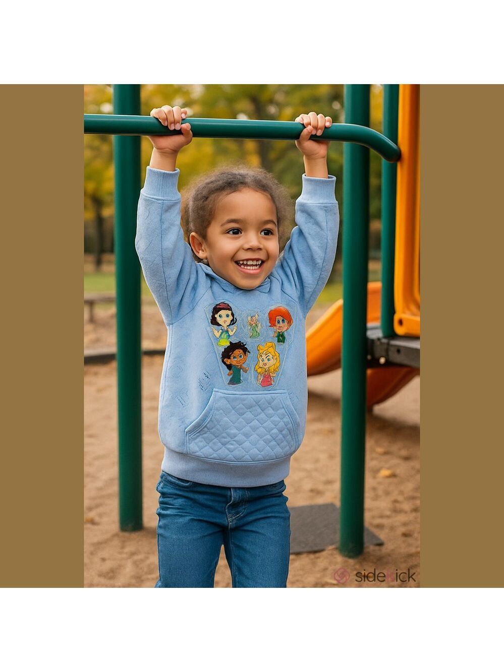 Disney 100 Girls Sweatshirt, Size X-Small 4/5, Hooded, Pullover, Semi Quilted